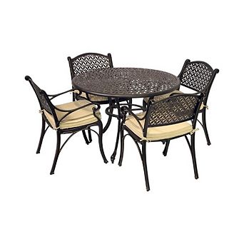 Cast Aluminum Outdoor Dining Set
