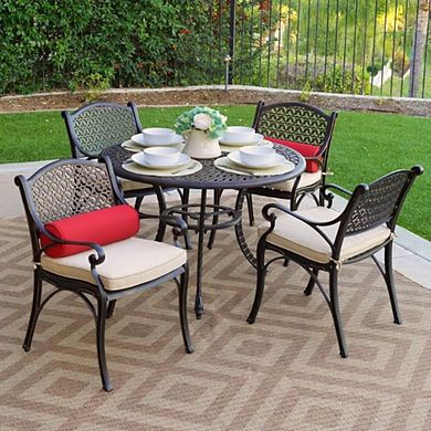 Cast Aluminum Outdoor Dining Set