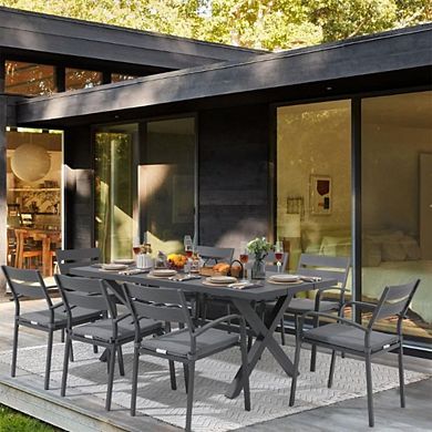 X-Shape Patio Dining Set