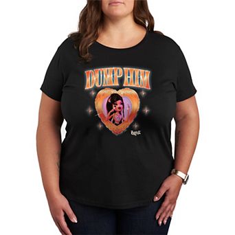 Plus Size Bratz Dump Him Graphic Tee