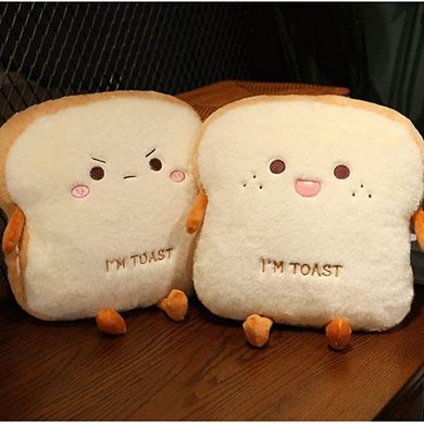 Toast Bread Plush Pillow