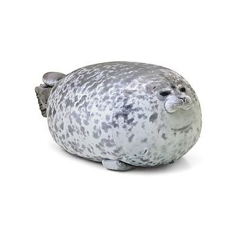 Chubby Blob Seal Plush Pillow