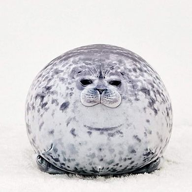 Chubby Blob Seal Plush Pillow