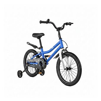 18 Inch Kids Bike with Kickstand and Coaster Brake for 4-8 Years Old