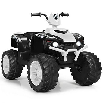 12V Kids Electric ATV with LED Lights and Treaded Tires
