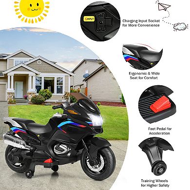 12V Kids Electric Ride-On Motorcycle