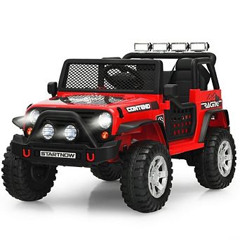 12V Kids Remote Control Ride-On Truck Lights & Music