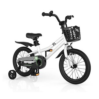 16 Inch Kids Bike with Removable Training Wheels for 4-7 Years Old