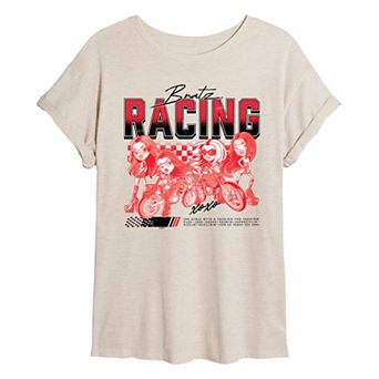 Juniors' Bratz Racing Oversized Tee