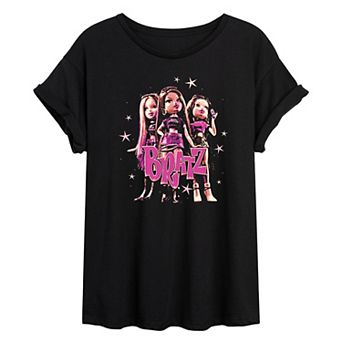 Juniors' Bratz Oversized Tee