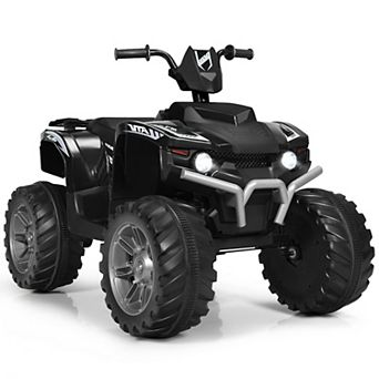 12V Kids Electric ATV with LED Lights and Treaded Tires