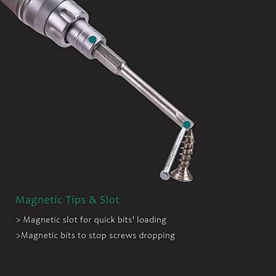 22-In-1 Screwdriver Set With Extendable Handle