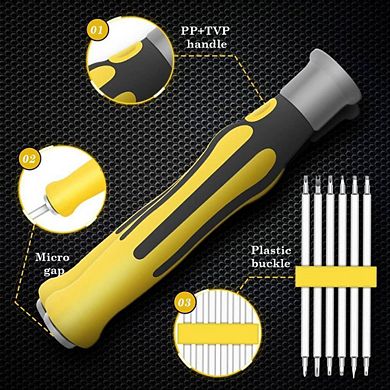 Premium 6-in-1 Mini Screwdriver Set