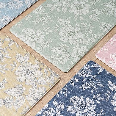 Laura Ashley Iris Nonslip Wellness Mat