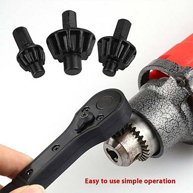 Drill Chuck Ratchet Wrench Spanner Set