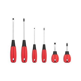 Magnetic Screwdriver Set With Cushion Grip