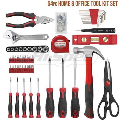 Essential DIY Hand Tool Set With Toolbox