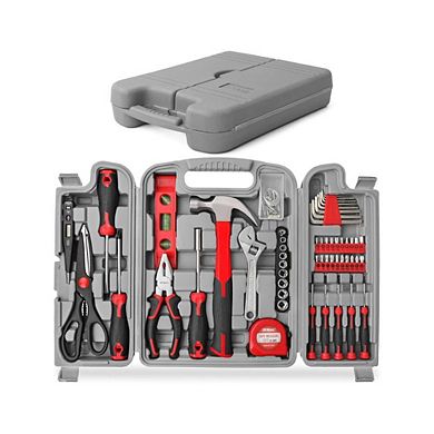 Essential DIY Hand Tool Set With Toolbox