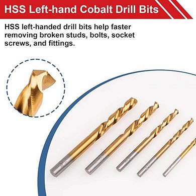 10-Piece Easy Out Screw Extractor Set
