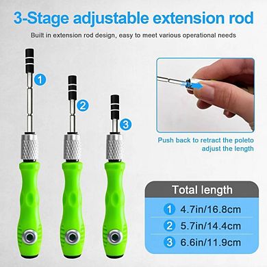 32-In-1 Chrome Vanadium Steel Screwdriver Set