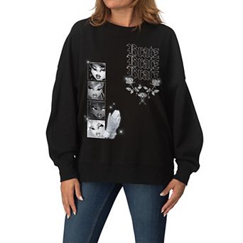 Women's Bratz Icons Oversized Fleece Crew Sweatshirt