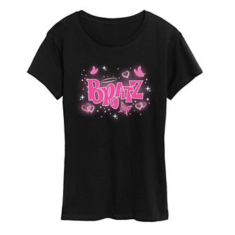 Women's Bratz Butterfly Logo Graphic Tee