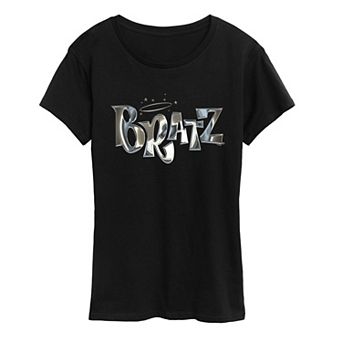 Women's Bratz Chrome Logo Graphic Tee