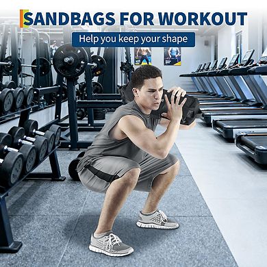 Sandbag for Fitness Weights Training,5-200 LBS Adjustable Weighted SandBag for Home Gym
