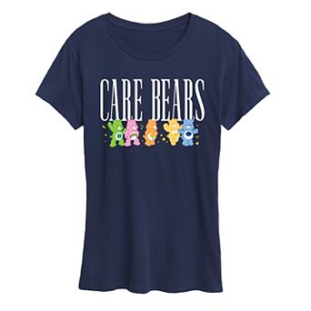 Women's Care Bears Line Up Graphic Tee