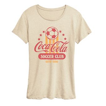Women's Coca-Cola Soccer Club Established 1886 Graphic Tee