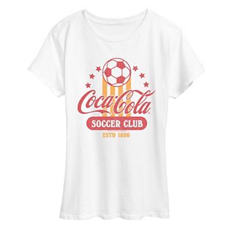 Women's Coca-Cola Soccer Club Established 1886 Graphic Tee