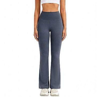 Women's High Waisted Flared Yoga Pants,Lifting Quick Dry Workout Leggings