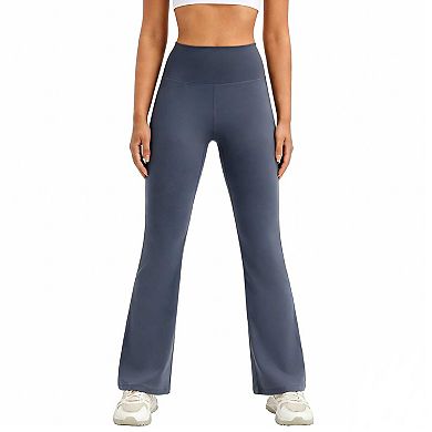 Women's High Waisted Flared Yoga Pants,Lifting Quick Dry Workout Leggings