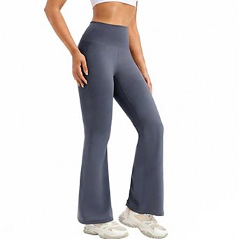 Women's High Waisted Flared Yoga Pants,Lifting Quick Dry Workout Leggings