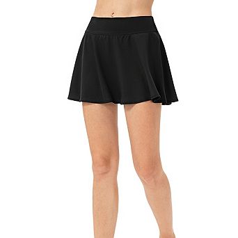 Women's Activewear Flared Mini Skirt High Waistband Short Liner Skort