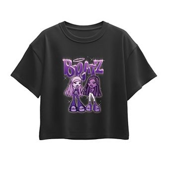 Girls 7-16 Bratz Cloe & Sasha Boxy Tee
