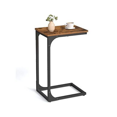 C-Shaped Small End Table