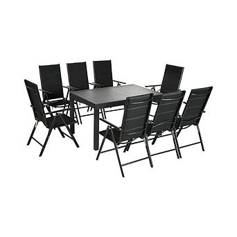 Aluminum Frame Dining Furniture Set