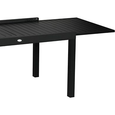 Aluminum Frame Dining Furniture Set