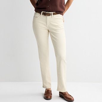 Women's Sonoma Goods For Life® Mid Rise Slim Straight Jeans