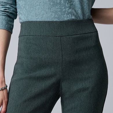 Women's Simply Vera Vera Wang Luxe Twill Bootcut Pants