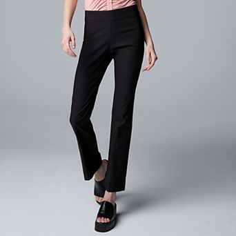 Women's Simply Vera Vera Wang Luxe Twill Bootcut Pants