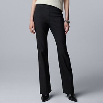 Women's Simply Vera Vera Wang Luxe Twill Bootcut Pants