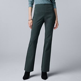 Women's Simply Vera Vera Wang Luxe Twill Bootcut Pants