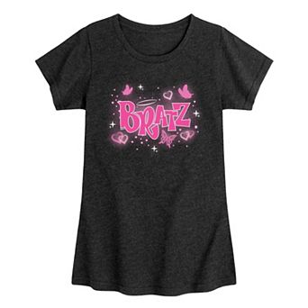 Girls 7-16 Bratz Butterfly Logo Graphic Tee