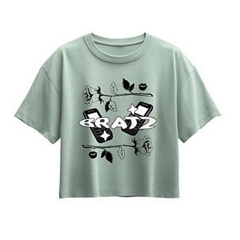 Girls 7-16 Bratz Y2K Logo Boxy Tee