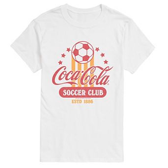 Men's Coca-Cola Soccer Club Estd 1886 Short Sleeve Graphic Tee