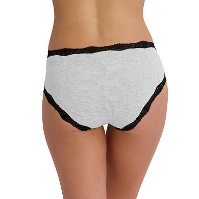 Juniors' SO 3-Pack Lace Trim Hipster Panty SO72-117P3