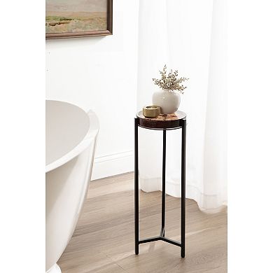 Aguilar Glass and Metal Table