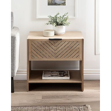 Mezzeta Wood Side Table